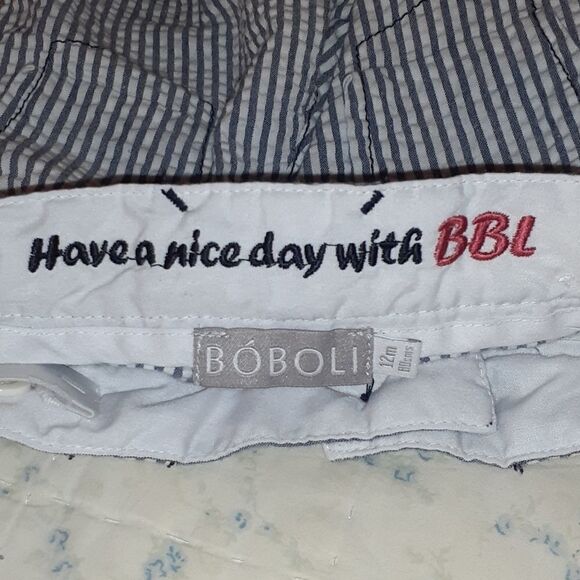 ‎Boboli striped shorts size 12 months🌈5 for $25 - Picture 2 of 7